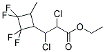 ETHYL 2,3-DICHLORO-3-[(4'-METHYL-2',2',3',3'-TETRAFLUORO)CYCLOBUTYL]PROPIONATE Struktur