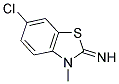 6-CHLORO-3-METHYL-3H-BENZOTHIAZOL-2-YLIDENEAMINE Struktur