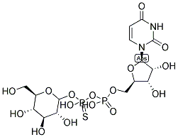 URIDINE (BETA-THIO) DIPHOSPHATE-GLUCOSE, [35S] Struktur