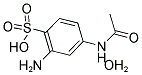 4-ACETAMIDO-2-AMINOBENZENESULFONIC ACID HYDRATE Struktur