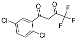 1-(2,5-DICHLOROPHENYL)-4,4,4-TRIFLUOROBUTANE-1,3-DIONE Struktur