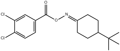 4-[(([4-(TERT-BUTYL)CYCLOHEXYLIDEN]AMINO)OXY)CARBONYL]-1,2-DICHLOROBENZENE Struktur