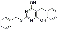 5-BENZYL-2-(BENZYLTHIO)PYRIMIDINE-4,6-DIOL Struktur