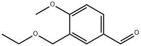 3-ETHOXYMETHYL-4-METHOXY-BENZALDEHYDE Struktur