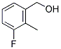 3-FLUORO-2-METHYLBENZYL ALCOHOL Struktur