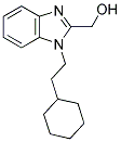 [1-(2-CYCLOHEXYLETHYL)-1H-BENZIMIDAZOL-2-YL]METHANOL Struktur