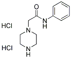 PIPERAZINO-ACETIC ACID-ANILIDE DIHYDROCHLORIDE Struktur