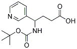 4-TERT-BUTOXYCARBONYLAMINO-4-PYRIDIN-3-YL-BUTYRIC ACID Struktur