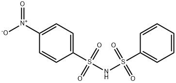 4-NITRO-N-(PHENYLSULFONYL)BENZENESULFONAMIDE Struktur