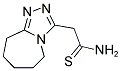 2-(6,7,8,9-TETRAHYDRO-5H-[1,2,4]TRIAZOLO[4,3-A]AZEPIN-3-YL)ETHANETHIOAMIDE Struktur