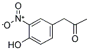 (4-HYDROXY-3-NITROPHENYL)ACETONE Struktur