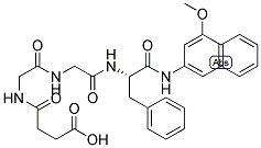 SUC-GLY-GLY-PHE-4-METHOXY-2-NAPHTHYLAMINE Struktur