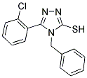 4-BENZYL-5-(2-CHLORO-PHENYL)-4H-[1,2,4]TRIAZOLE-3-THIOL Struktur