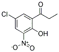 1-(5-CHLORO-2-HYDROXY-3-NITROPHENYL)PROPAN-1-ONE Struktur