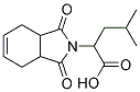 2-(1,3-DIOXO-1,3,3A,4,7,7A-HEXAHYDRO-ISOINDOL-2-YL)-4-METHYL-PENTANOIC ACID Struktur