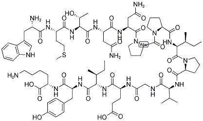 H-TRP-MET-THR-ASN-ASN-PRO-PRO-ILE-PRO-VAL-GLY-GLU-ILE-TYR-LYS-OH Struktur