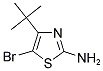 5-BROMO-4-TERT-BUTYL-1,3-THIAZOL-2-AMINE Struktur