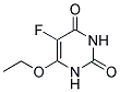 6-ETHOXY-5-FLUOROURACIL Struktur