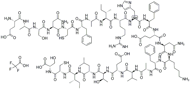 AMYLOID BRI PROTEIN (1-23) TRIFLUOROACETATE SALT Struktur