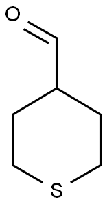 TETRAHYDRO-2H-THIOPYRAN-4-CARBALDEHYDE Struktur