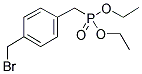 (4-BROMOMETHYLPHENYL)METHYLPHOSPHONIC ACID DIETHYL ESTER Struktur