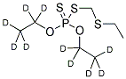 PHORATE-D10 (O,O-DIETHYL-D10) Struktur