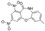 7-METHYL-1,3-DINITRODIBENZO[B,F][1,4]OXAZEPIN-11(10H)-ONE Struktur