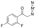 2-AZIDO-1-(2,4-DIFLUORO-PHENYL)-ETHANONE Struktur