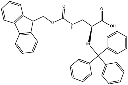 TRT-DPR(FMOC)-OH Struktur