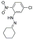 CYCLOHEXANONE (5-CHLORO-2-NITROPHENYL)HYDRAZONE Struktur