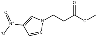 3-(4-NITRO-PYRAZOL-1-YL)-PROPIONIC ACID METHYL ESTER Struktur