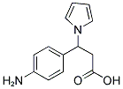 3-(4-AMINO-PHENYL)-3-PYRROL-1-YL-PROPIONIC ACID Struktur