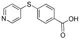 4-(PYRIDIN-4-YLTHIO)BENZOIC ACID Struktur