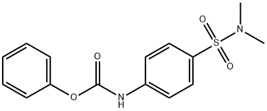 PHENYL N-(4-[(DIMETHYLAMINO)SULFONYL]PHENYL)CARBAMATE Struktur