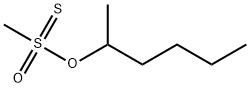 HEXYL METHANETHIOSULFONATE Struktur