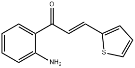 (E)-1-(2-AMINOPHENYL)-3-(2-THIENYL)-2-PROPEN-1-ONE Struktur