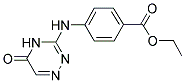 4-(5-OXO-4,5-DIHYDRO-[1,2,4]TRIAZIN-3-YLAMINO)-BENZOIC ACID ETHYL ESTER Struktur