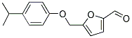 5-(4-ISOPROPYL-PHENOXYMETHYL)-FURAN-2-CARBALDEHYDE Struktur