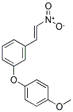 1-(3-(4-METHOXYPHENOXY)PHENYL)-2-NITROETHENE Struktur