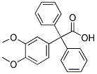 (3,4-DIMETHOXYPHENYL)(DIPHENYL)ACETIC ACID Struktur