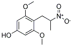 1-(2,6-DIMETHOXY-4-HYDROXYPHENYL)-2-NITROPROPANE Struktur