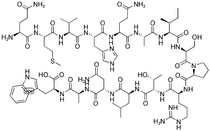 H-GLN-MET-VAL-HIS-GLN-ALA-ILE-SER-PRO-ARG-THR-LEU-ASN-ALA-TRP-OH