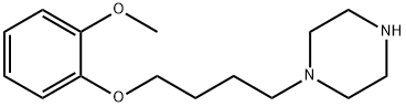 1-[4-(2-METHOXYPHENOXY)BUTYL]PIPERAZINE Struktur