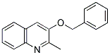 3-(BENZYLOXY)-2-METHYLQUINOLINE Struktur