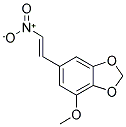 1-(3-METHOXY-4,5-METHYLENEDIOXYPHENYL)-2-NITROETHENE Struktur