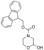 2-HYDROXY-4-FMOC-MORPHOLINE Struktur