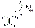 4H-[1]-BENZOPYRAN[4,3-B]THIOPHENE-2-CARBOXYLIC ACID HYDRAZIDE Struktur