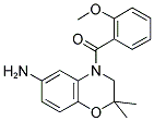 (6-AMINO-2,2-DIMETHYL-2,3-DIHYDRO-BENZO[1,4]OXAZIN-4-YL)-(2-METHOXY-PHENYL)-METHANONE Struktur