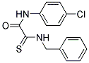 2-(BENZYLAMINO)-N-(4-CHLOROPHENYL)-2-THIOXOACETAMIDE Struktur