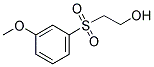 3-METHOXYPHENYLSULFONYLETHANOL Struktur